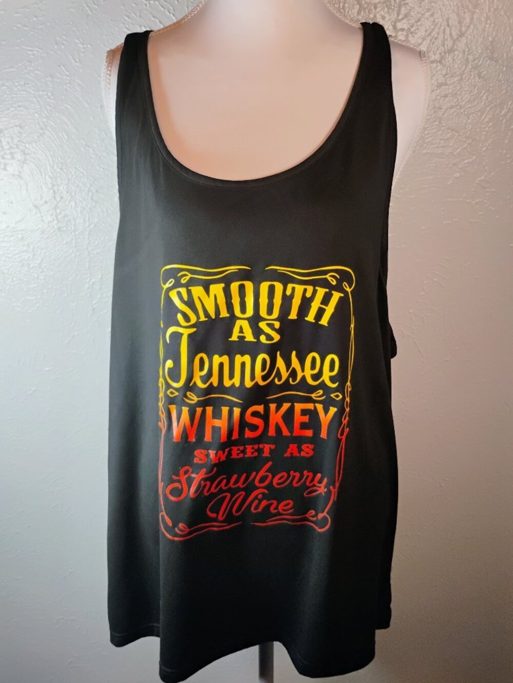Black Tennessee Whiskey Tank Top Plus Size 5x